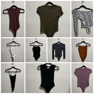 10 pc Urban Outfitters Windsor‎ Wild Fable Women's Bodysuit Bundle XS